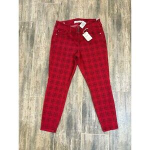 New with Tags NWT Torrid Festive Red Print Pants size 18R